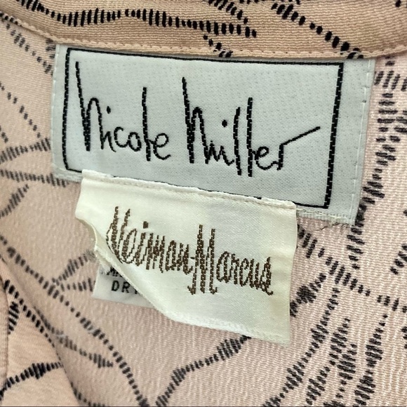 ✨SOLD✨ VTG Nicole Miller • Shirt Dress - Picture 8 of 16